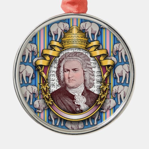 Johann Sebastian BACH Metal Ornament