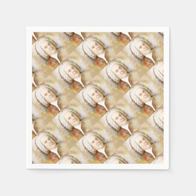 Johann Sebastian Bach Napkins (Front)