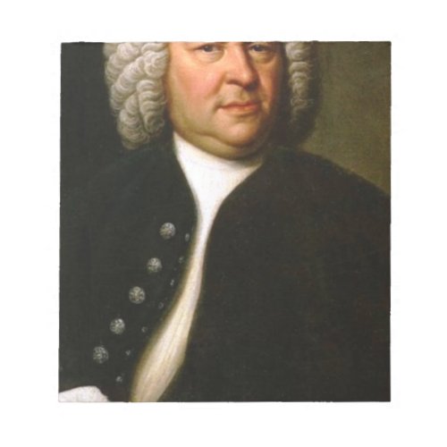 Johann Sebastian Bach Notepad