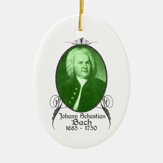 Johann Sebastian Bach Ornament (Front)