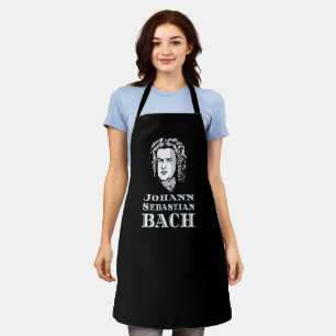 Johann Sebastian Bach Portrait Apron