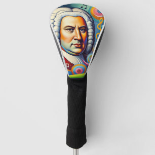 Johann Sebastian Bach Portrait Golf Head Cover