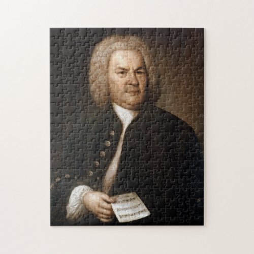 Johann Sebastian Bach Portrait Jigsaw Puzzle