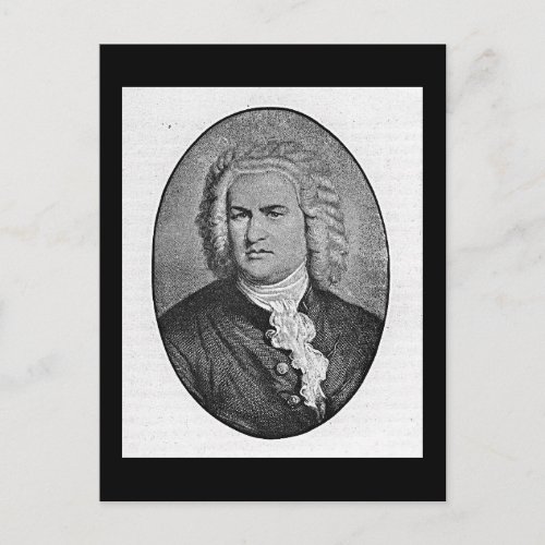 Johann Sebastian Bach Postcard