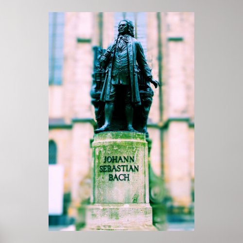 Johann Sebastian Bach Poster