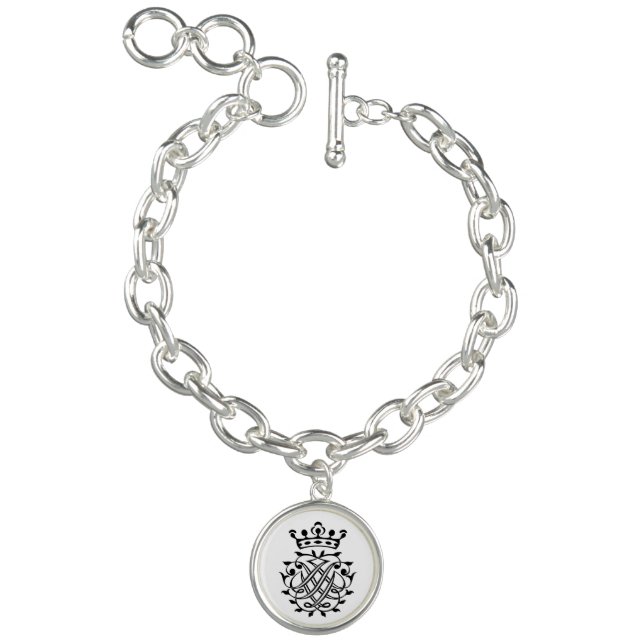 Johann Sebastian Bach Seal Crest Monogram Insignia Bracelet (Product)