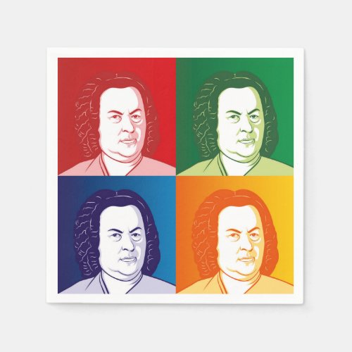 Johann Sebastian Bach Servietten Paper Napkins