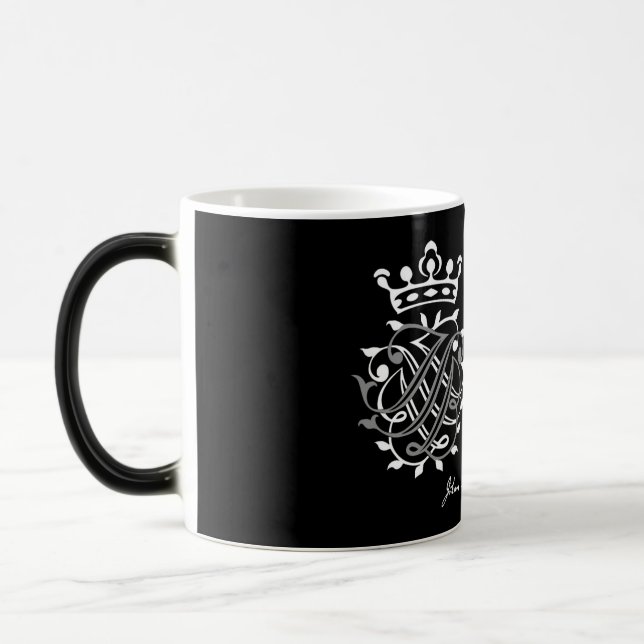 Johann Sebastian Bach Siegel Color Morph Mug (Left)