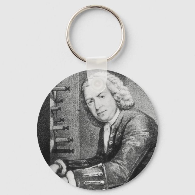 Johann Sebastian Bach Stuff Keychain (Front)