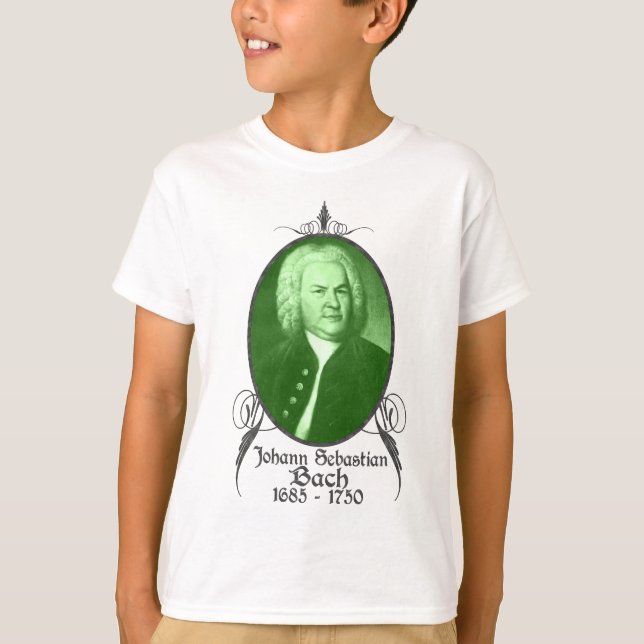 Johann Sebastian Bach T-Shirt (Front)