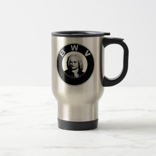 Johann Sebastian Bach Travel Mug