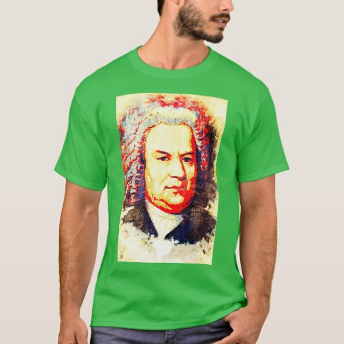 Johann Sebastin Bach T_Shirt