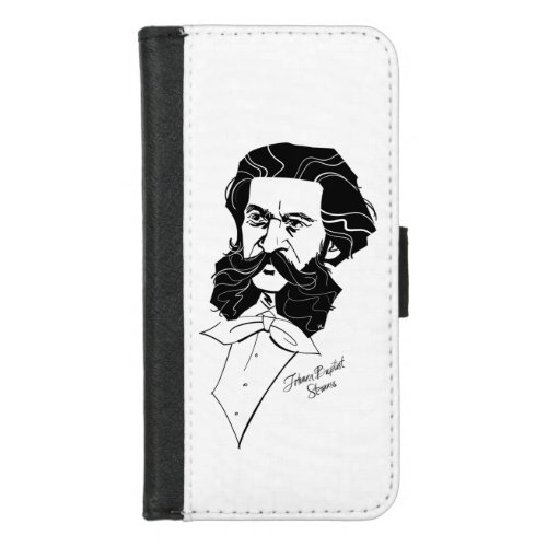 Johann Strauss Jr iPhone 87 Wallet Case