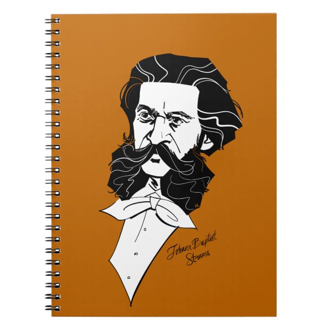 Johann Strauss Jr. Notebook (Front)