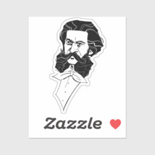 Johann Strauss Jr. Sticker