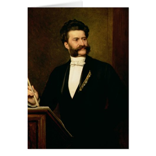 Johann Strauss the Younger, 1888 Cards (Front)