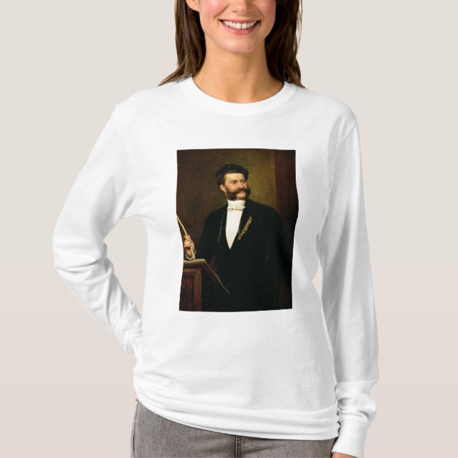 Johann Strauss the Younger, 1888 T-Shirt (Front)