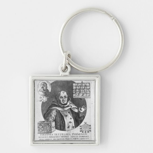 Johann Tetzel Keychain (Front)
