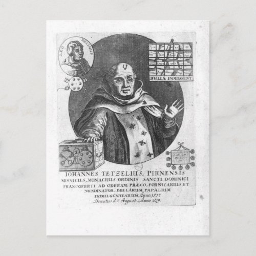 Johann Tetzel Postcard