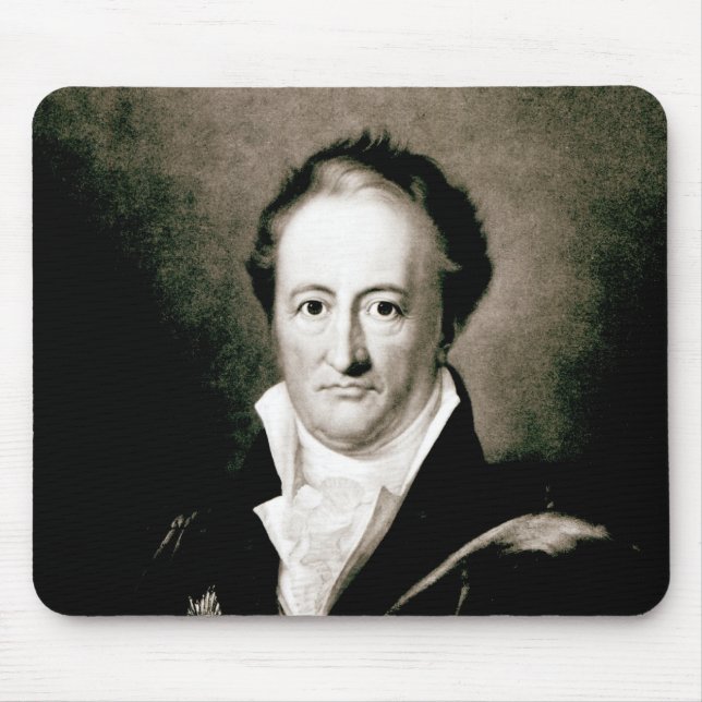 Johann Wolfgang Goethe Mouse Pad (Front)