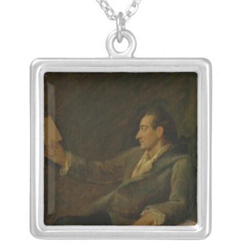 Johann Wolfgang von Goethe 1775 Silver Plated Necklace