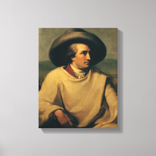 Johann Wolfgang von Goethe Canvas Print
