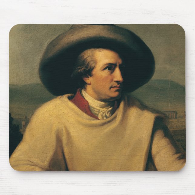 Johann Wolfgang von Goethe Mouse Pad (Front)