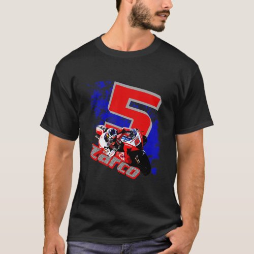 Johann Zarco Moto GP 5 2021 MotoGP   Gift  T_Shirt