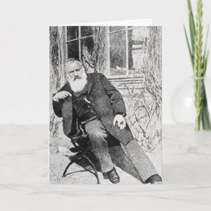 Johannes Brahms, c.1897 Card