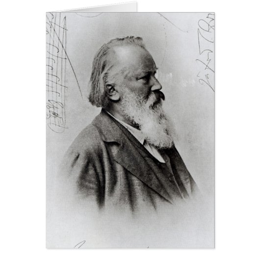 Johannes Brahms Cards (Front)