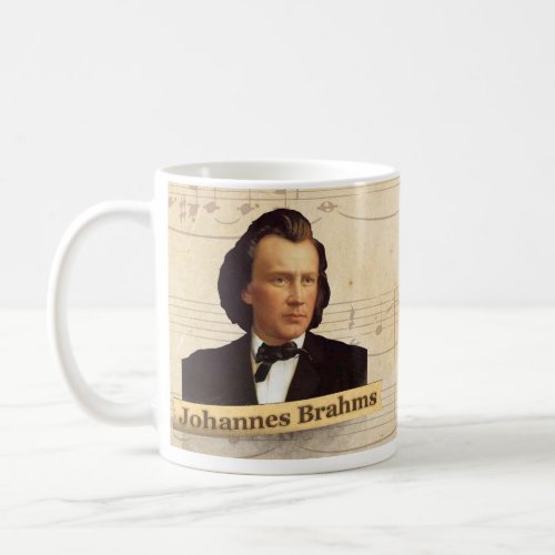 Johannes Brahms Historical Mug