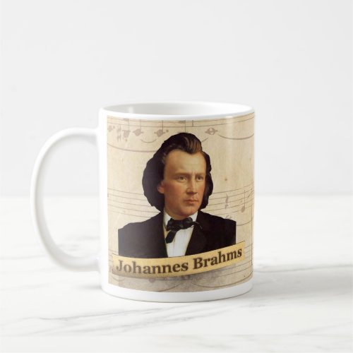 Johannes Brahms Historical Mug