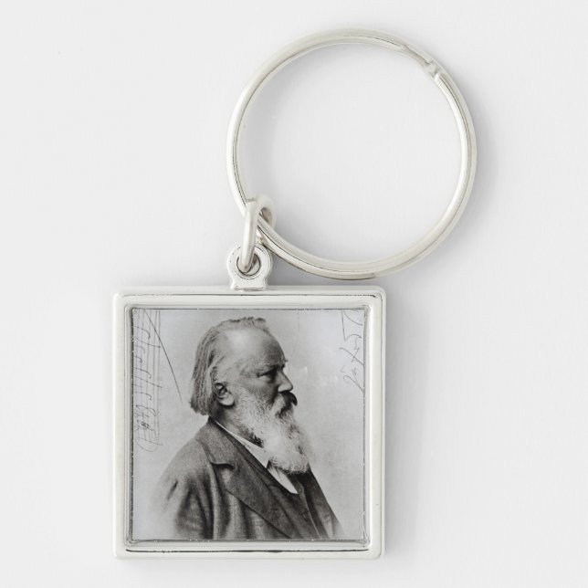 Johannes Brahms Keychain (Front)