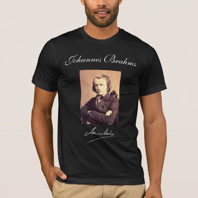 JOHANNES BRAHMS T-Shirt (Front)