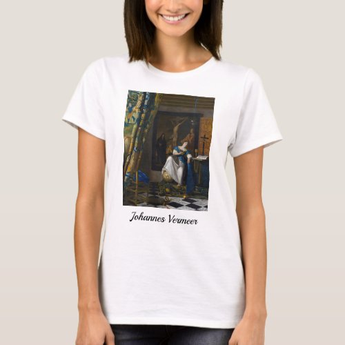 Johannes Vermeer _ Allegory of Faith T_Shirt