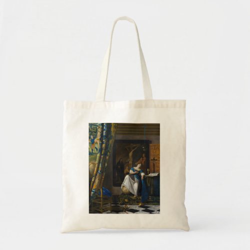 Johannes Vermeer _ Allegory of Faith Tote Bag