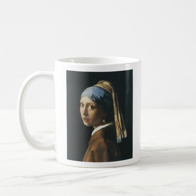 Johannes Vermeer Artist's mug (Left)