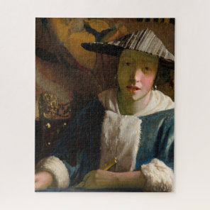 Johannes Vermeer - Girl with a Flute Jigsaw Puzzle