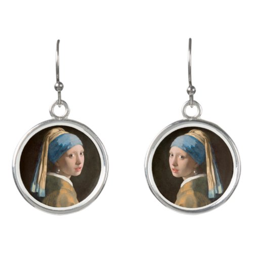 Johannes Vermeer Girl with a Pearl Earring 1665 Earrings
