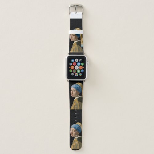 Johannes Vermeer - Girl with a Pearl Earring Apple Watch Band