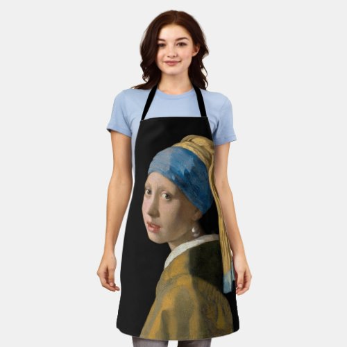 Johannes Vermeer _ Girl with a Pearl Earring Apron