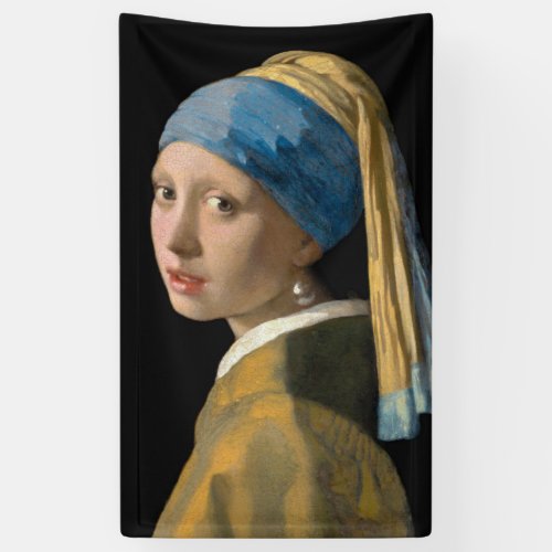 Johannes Vermeer _ Girl with a Pearl Earring Banner