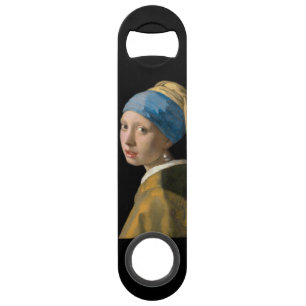 Johannes Vermeer - Girl with a Pearl Earring Bar Key