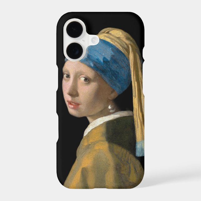 Johannes Vermeer - Girl with a Pearl Earring Case-Mate iPhone Case (Back)