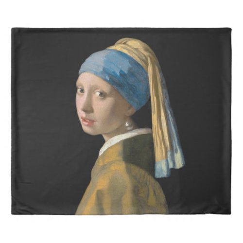 Johannes Vermeer _ Girl with a Pearl Earring Duvet Cover
