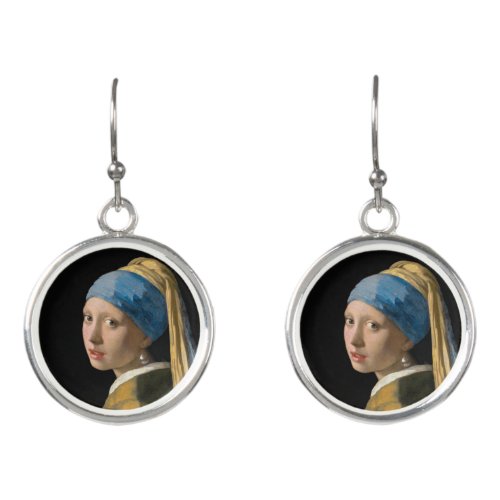 Johannes Vermeer _ Girl with a Pearl Earring Earrings