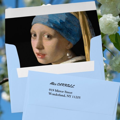 Johannes Vermeer _ Girl with a Pearl Earring Envelope