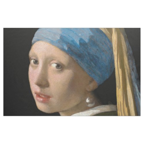 Johannes Vermeer _ Girl with a Pearl Earring Fabric