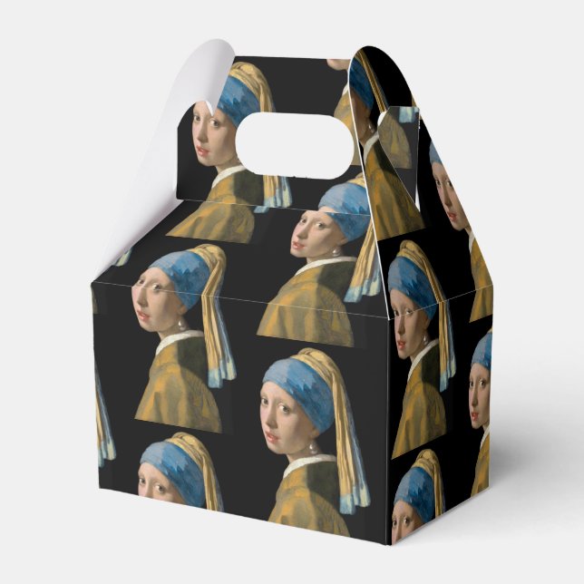 Johannes Vermeer - Girl with a Pearl Earring Favor Boxes (Front Side)