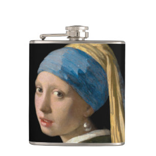Johannes Vermeer - Girl with a Pearl Earring Flask